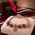 ARCD Rose Gold Charm Bracelet Set TMH