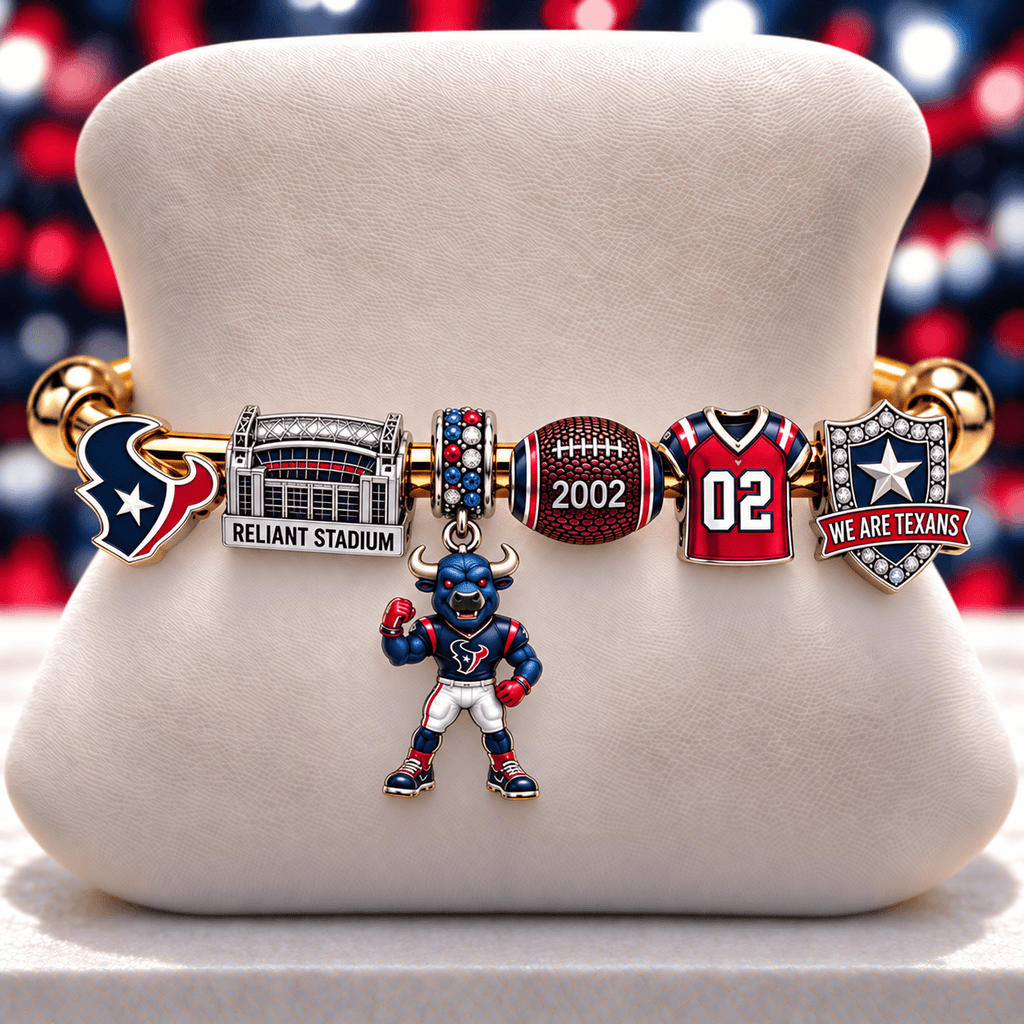 HTX Silver Charm Bracelet Set NTVA