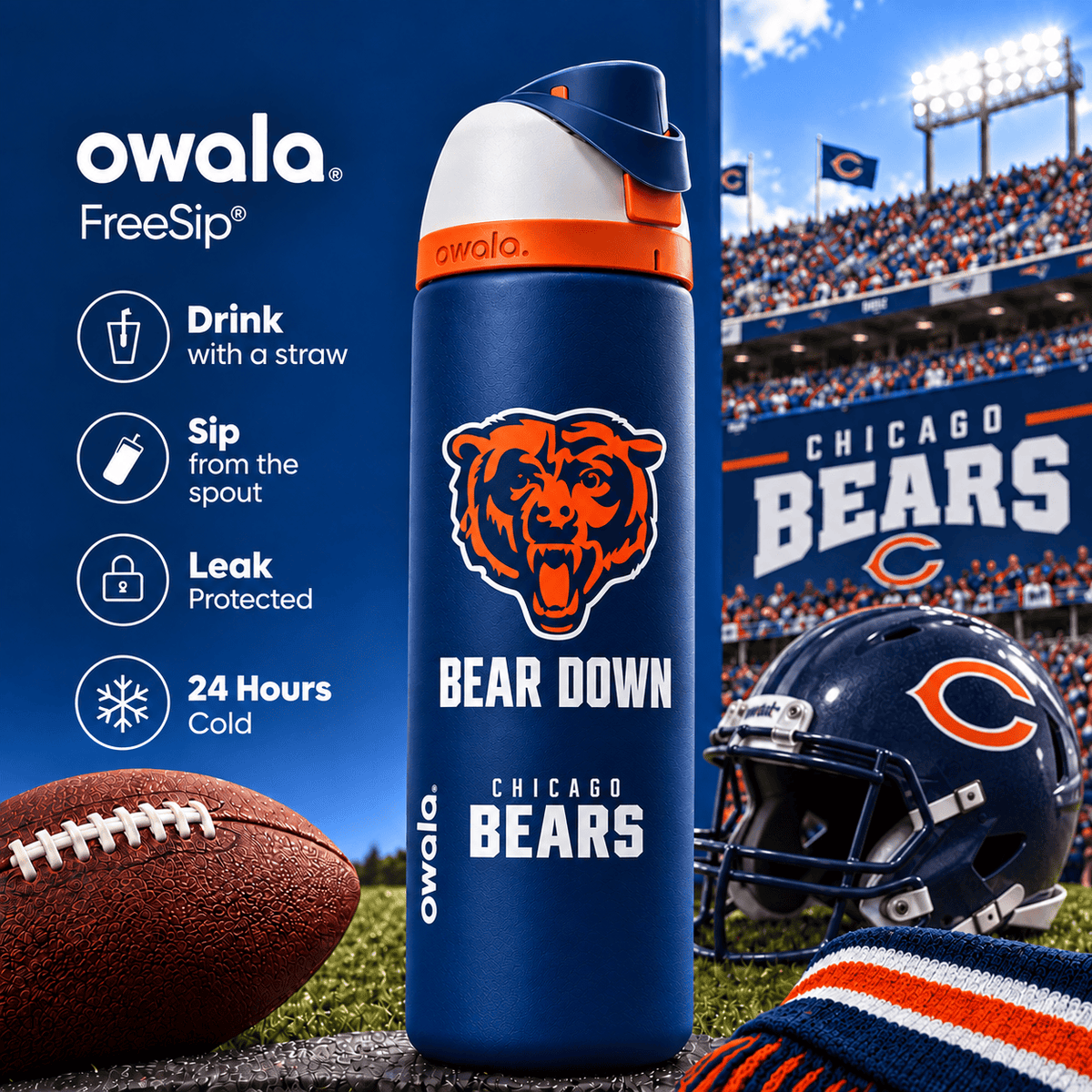 CCB Owala Water Bottle NHVH