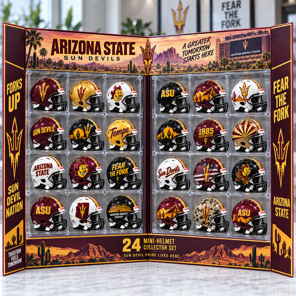 Premium ASSD Mini Helmet Advent Calendar NTNA