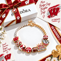 WBG Gold Charm Bracelet Set BMD