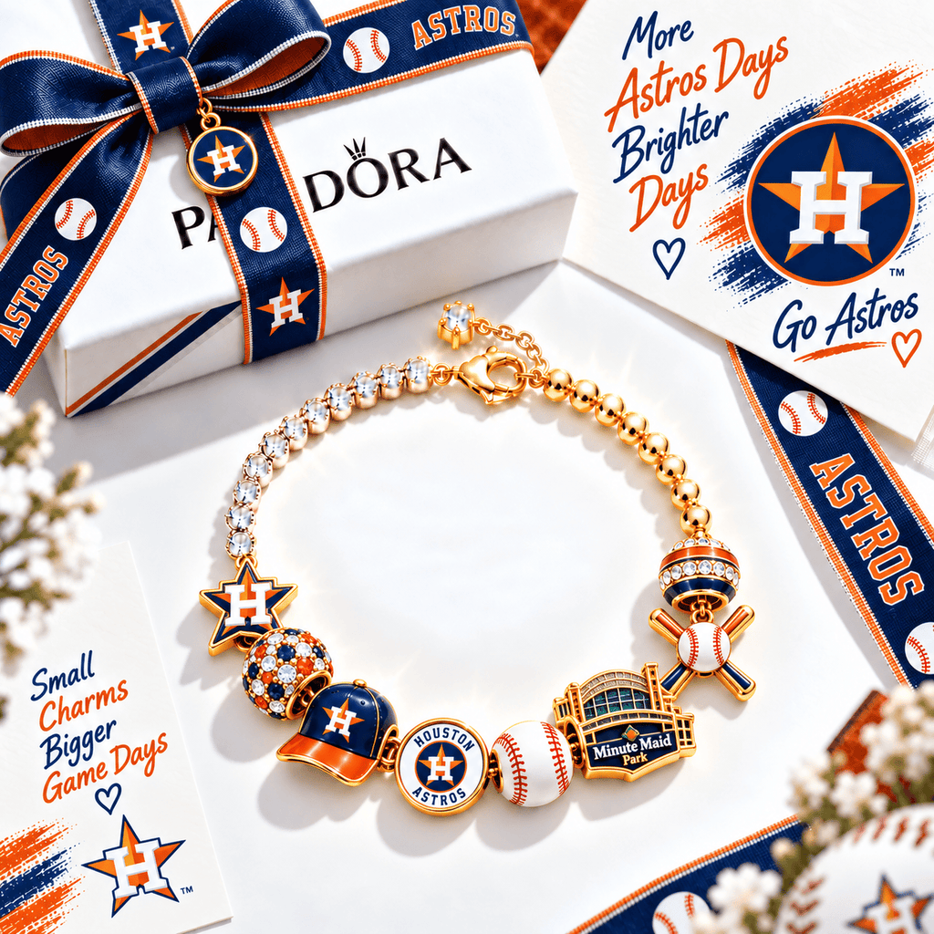 HTA Gold Charm Bracelet Set BMD
