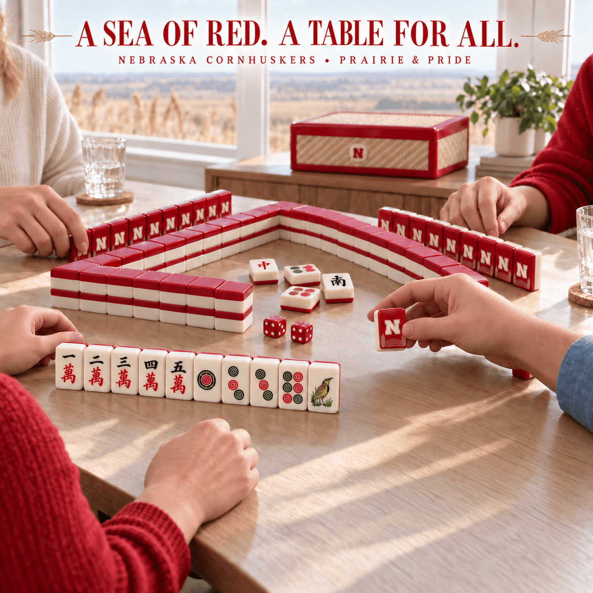 Premium NCH Mahjong Tiles Set TNSM