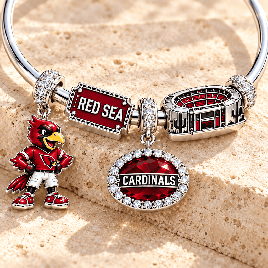 ARCD Silver Charm Bracelet Set TMH