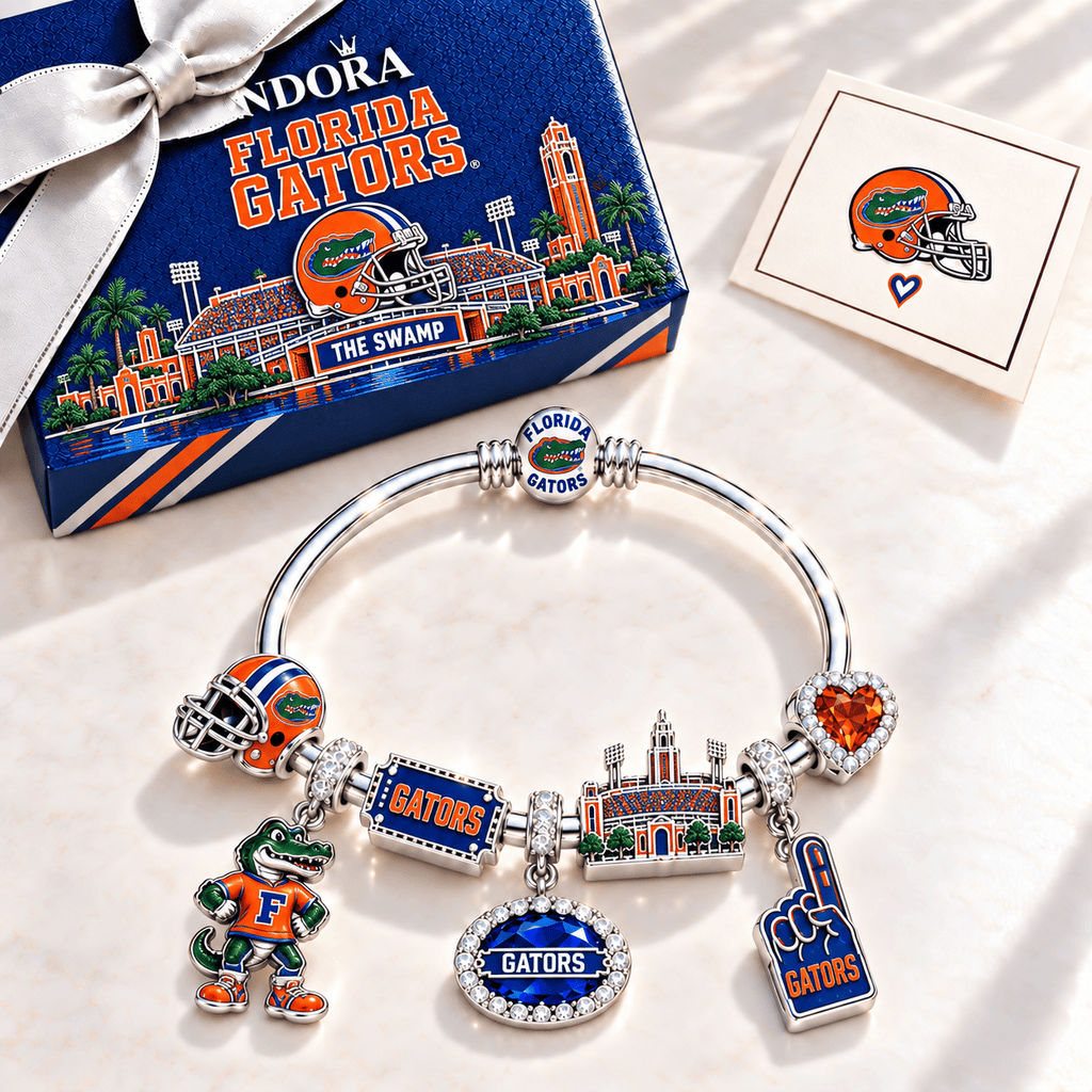 FGT Silver Charm Bracelet Set TMH