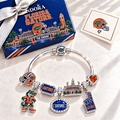 FGT Silver Charm Bracelet Set TMH