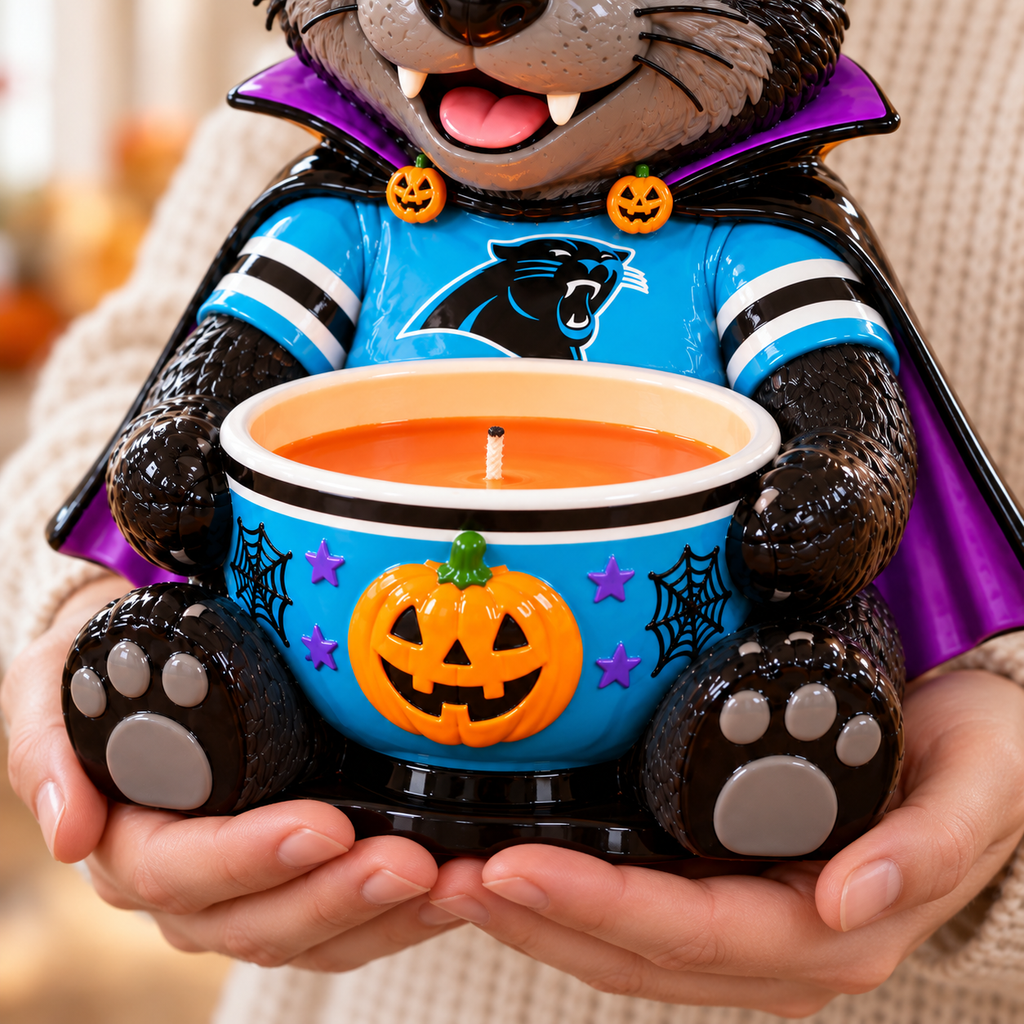 CRPT Halloween Candle Holder – Spooky Game Day Decor PNPA