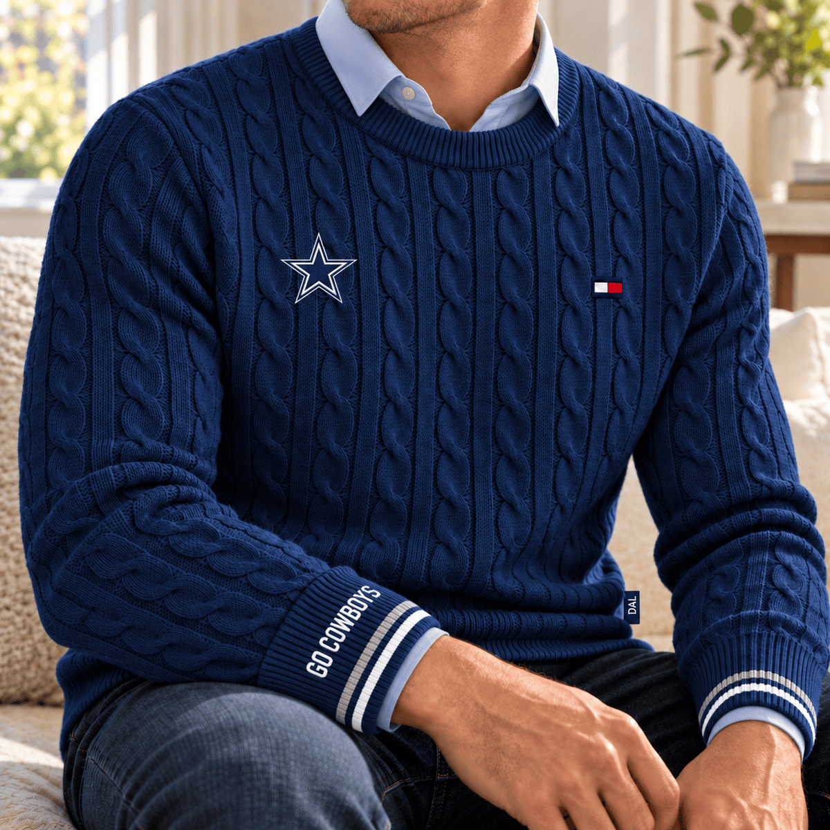 DLCB PREMIUM Cable-knit Swrater NHVH