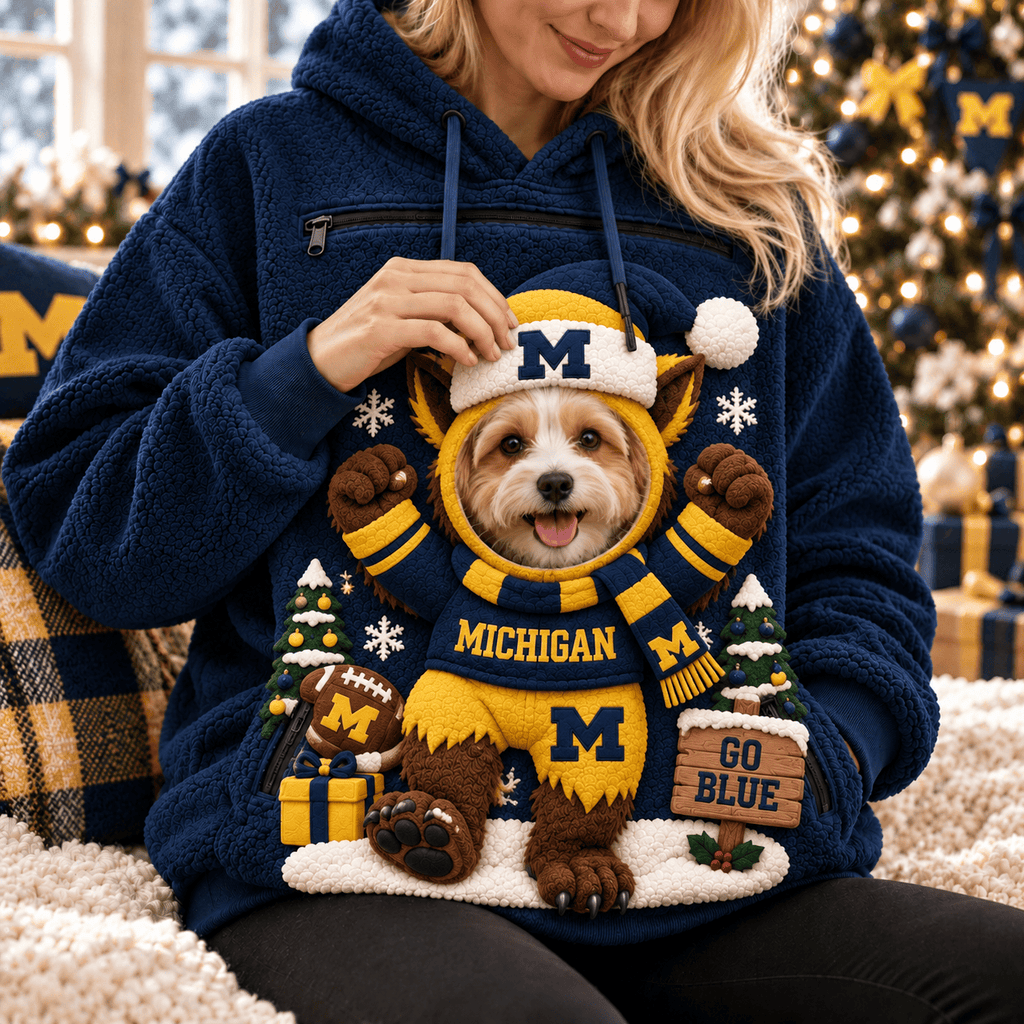 MWR PREMIUM Christmas Pet Pouch Hoodie NPL