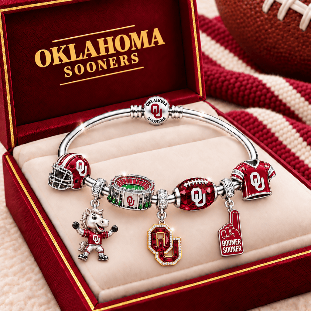 OSN Silver Charm Bracelet Set TMH
