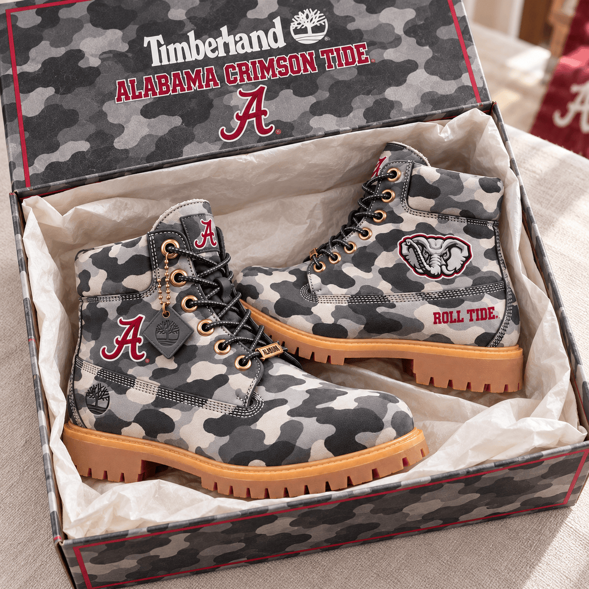PREMIUM ACT HERITAGE CAMO BOOTS PTKL