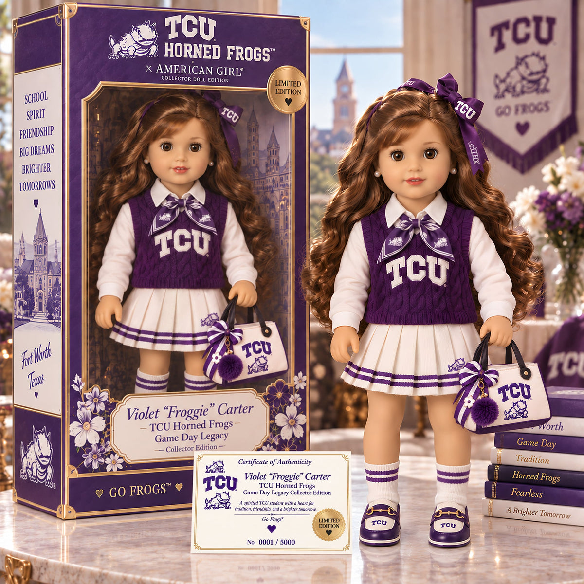 Premium TCU Commemorative Collector Doll PDL