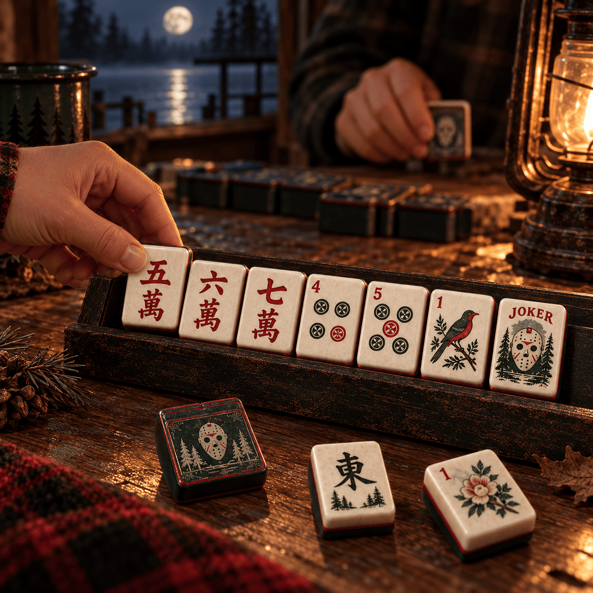 Premium JAVOR Mahjong Tiles Set TNSM
