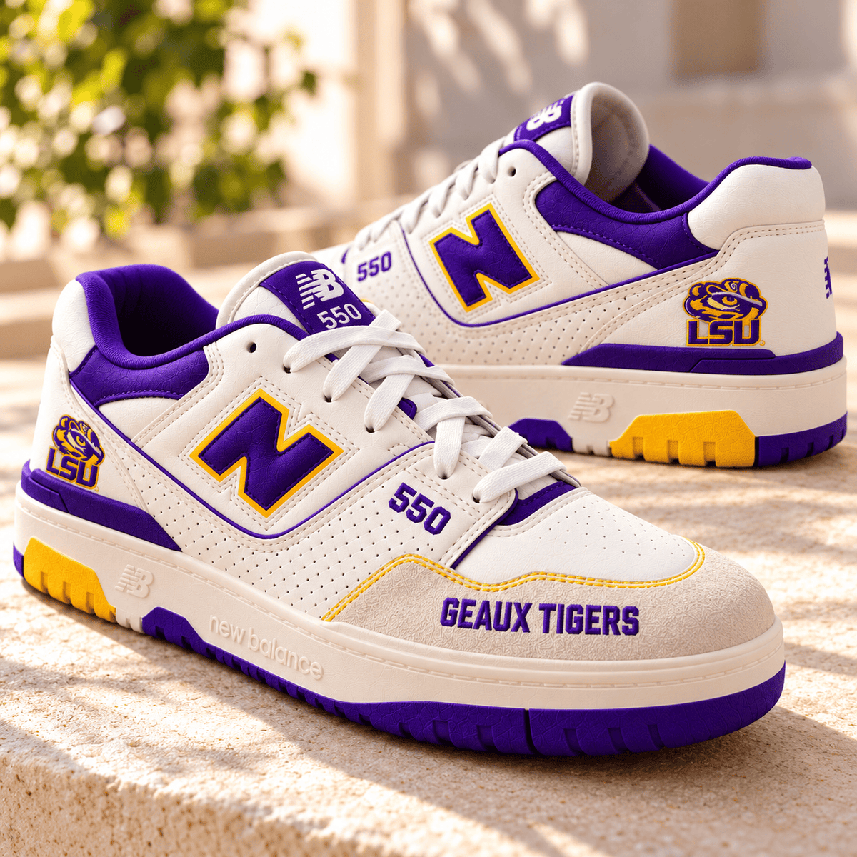 LSU Premium NB 550 Sneaker TTTT