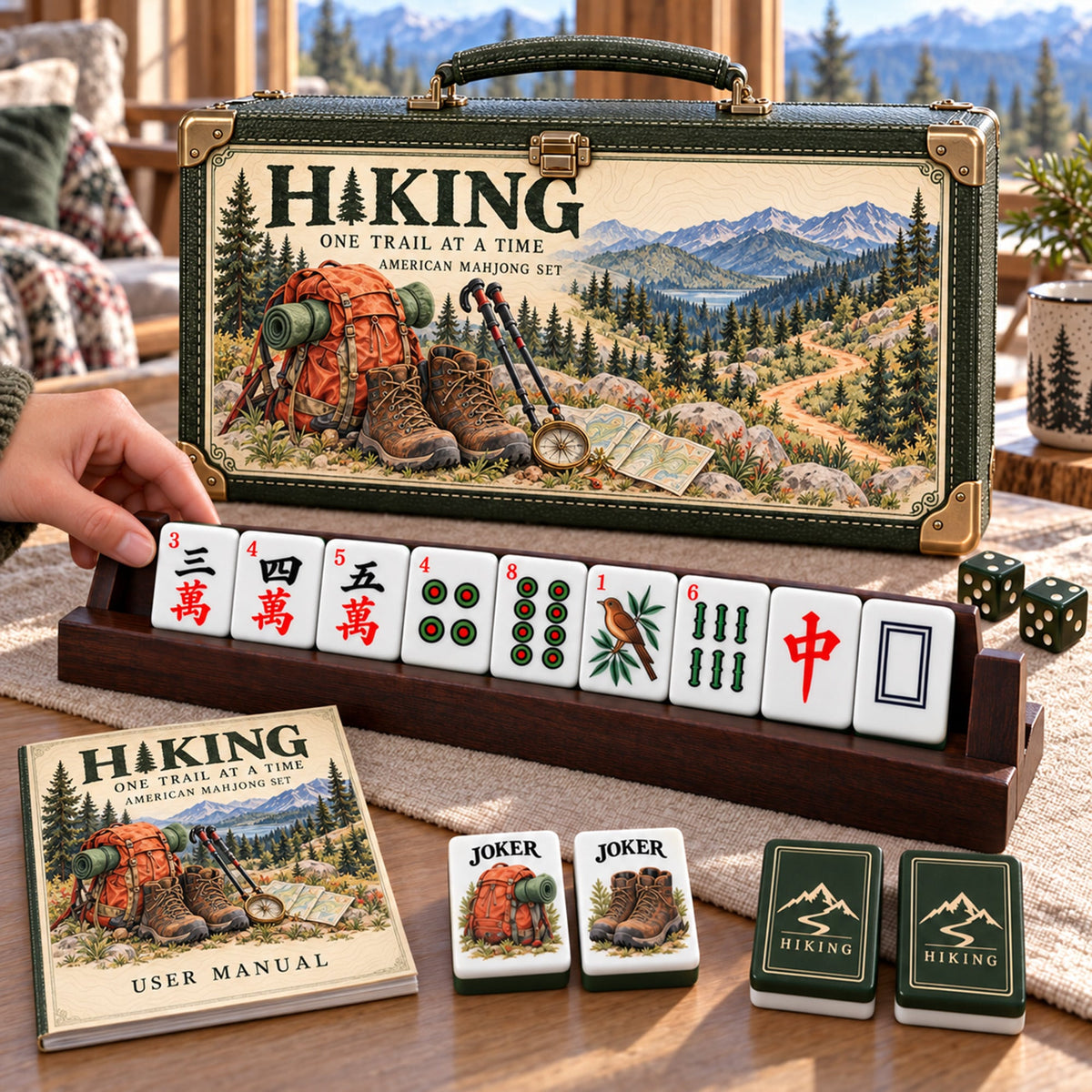 Premium HIK Mahjong Tiles Set PVNA