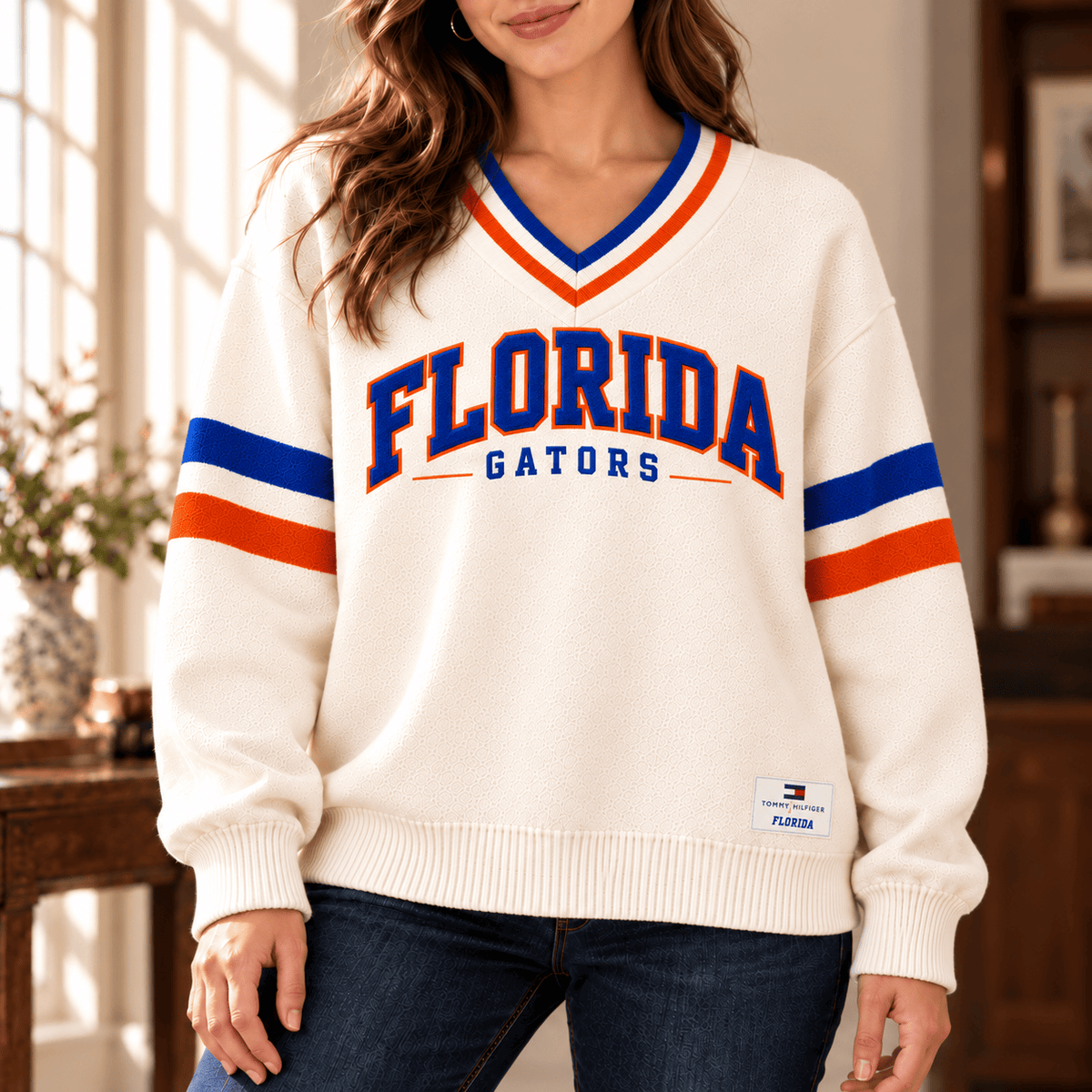 FGT Varsity V-Neck Sweater PNPA