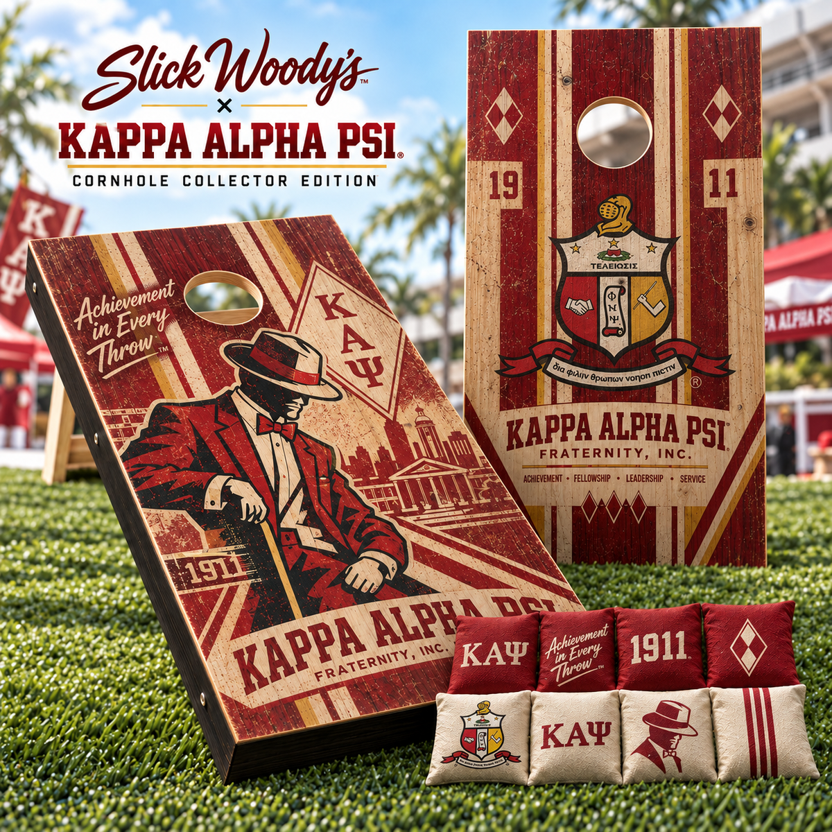 KPAP Premium Cornhole Game Set NTNA