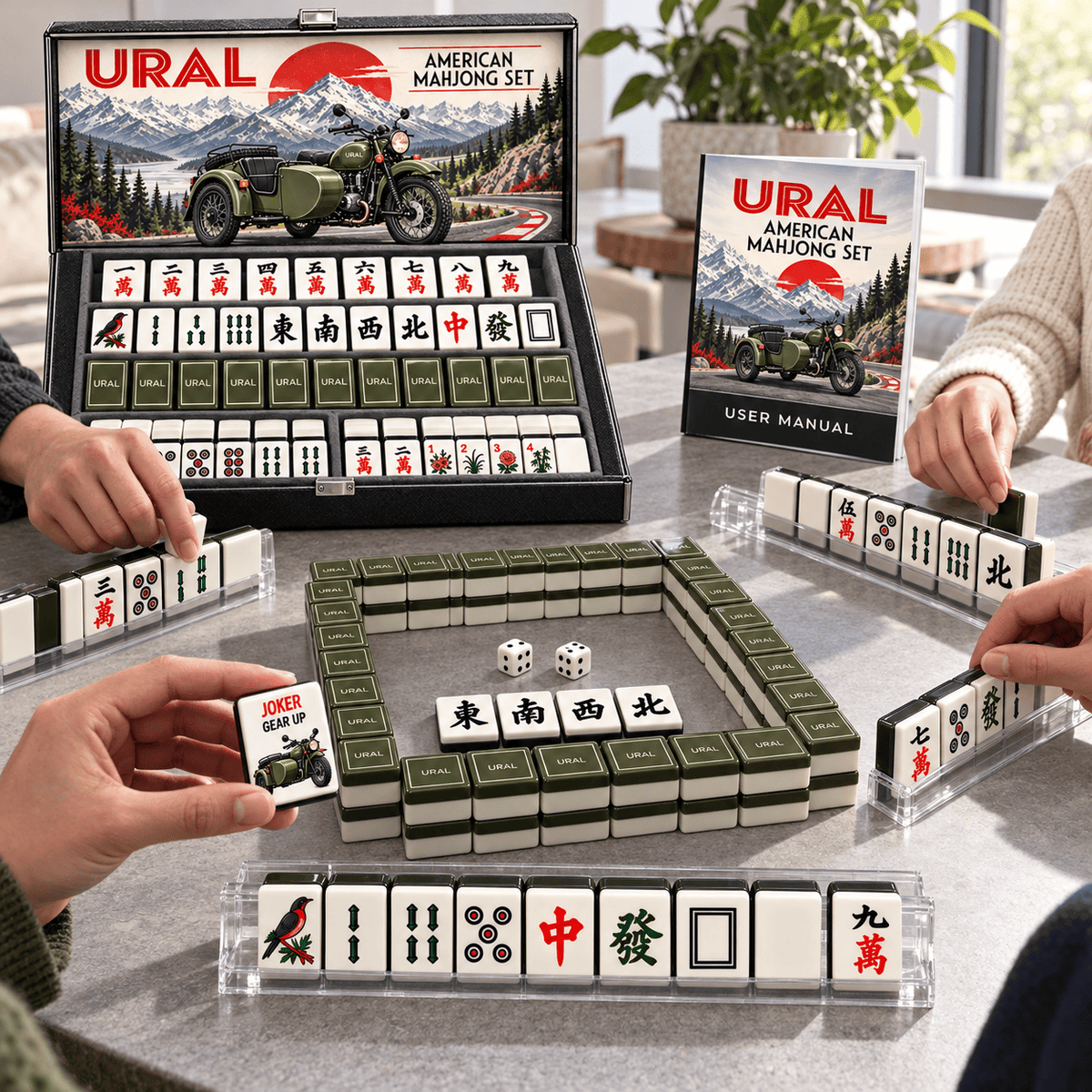 Premium URL Mahjong Tiles Set TTMH