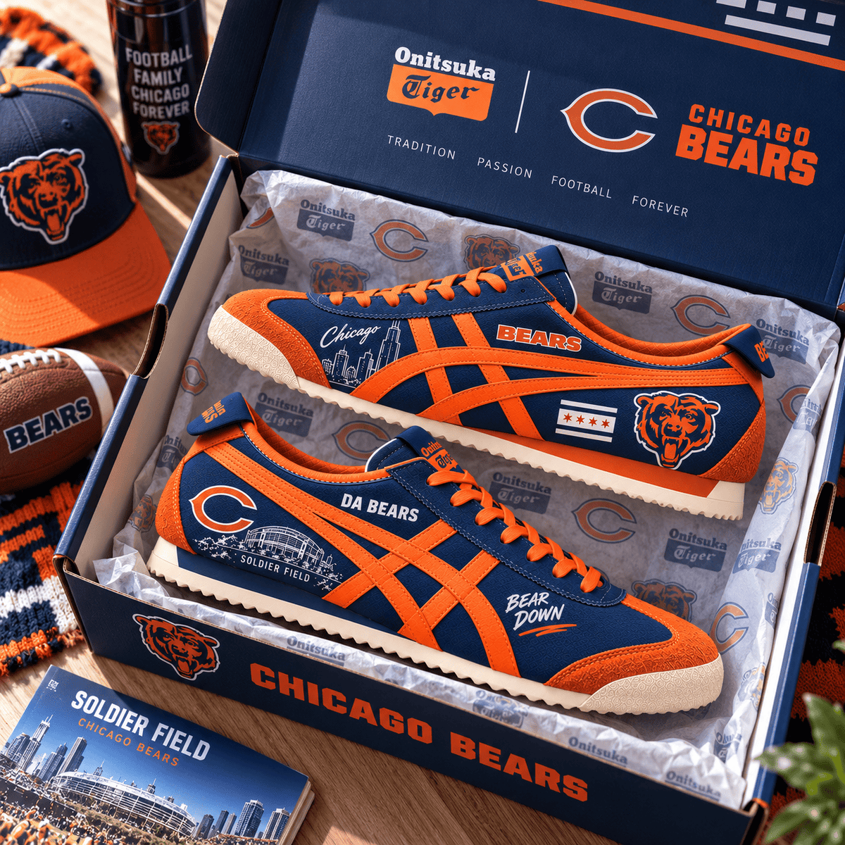 CCB Premium Mexico Tiger 66 Sneakers TTNL