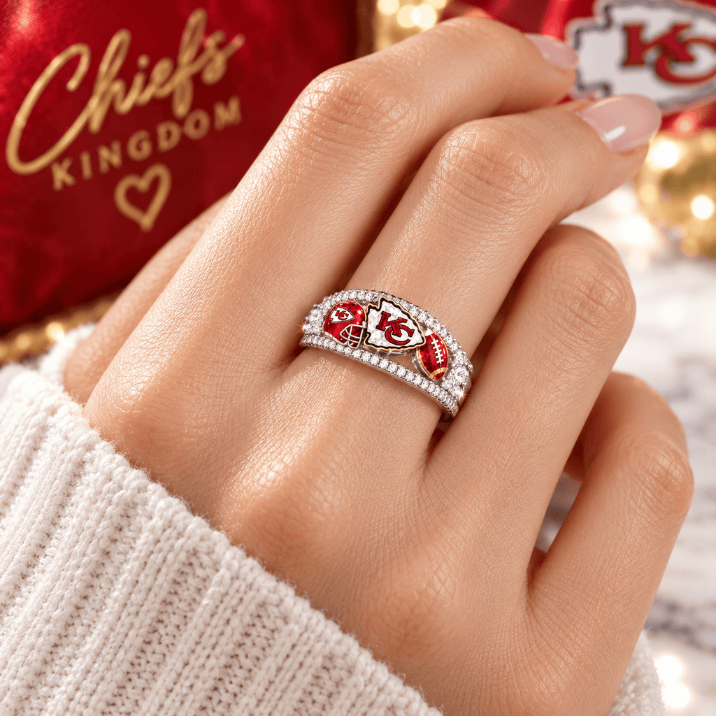 KCC Premium Charm Pavé Statement Ring NTNA